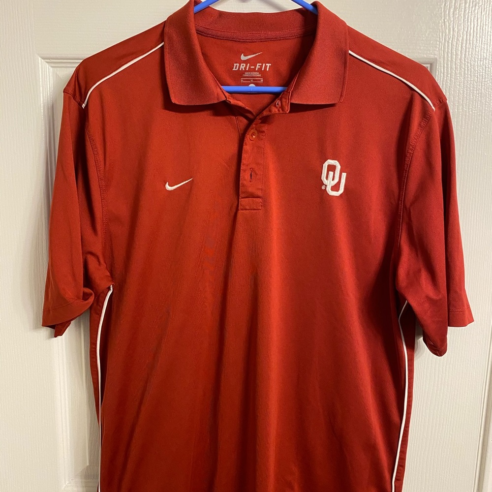 Nike Dri-fit OU Mens Polo